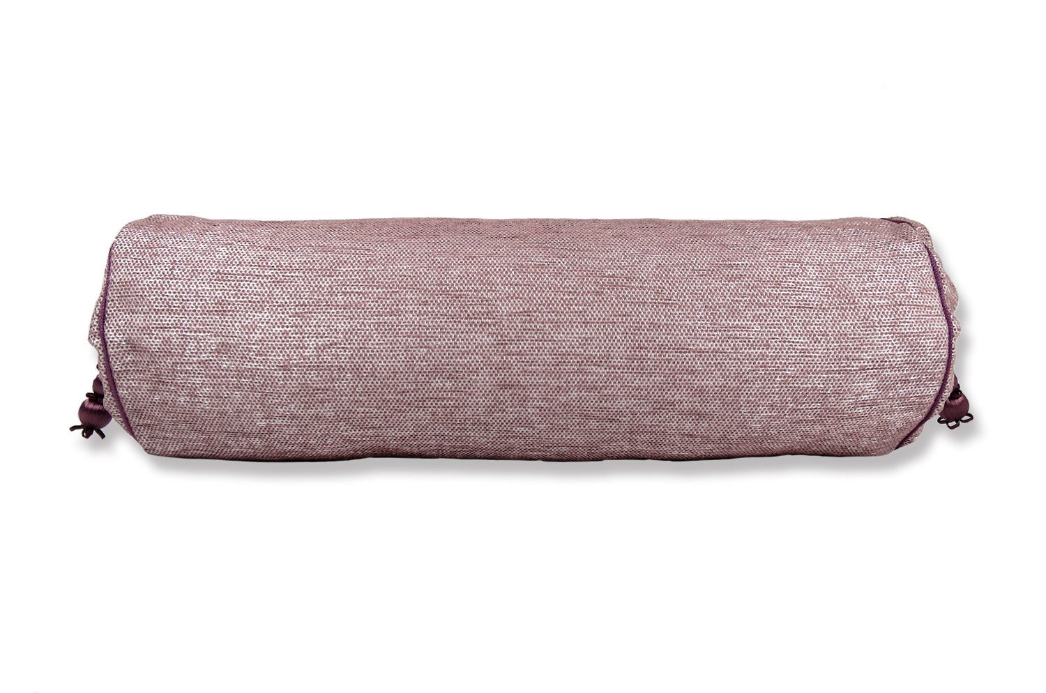 The Bolster Houlesタッセル付きボルスタークッション wine Φ15×45cm 中材付 - HOUSE OF JAPAN Shop