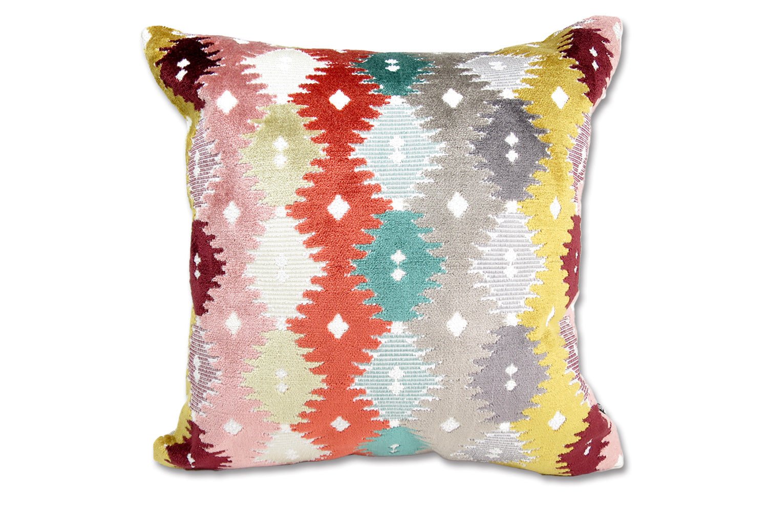 The Bombay ボンベイ ジャガード ベルベット クッションカバー (Foret) 45×45cm - HOUSE OF JAPAN Shop