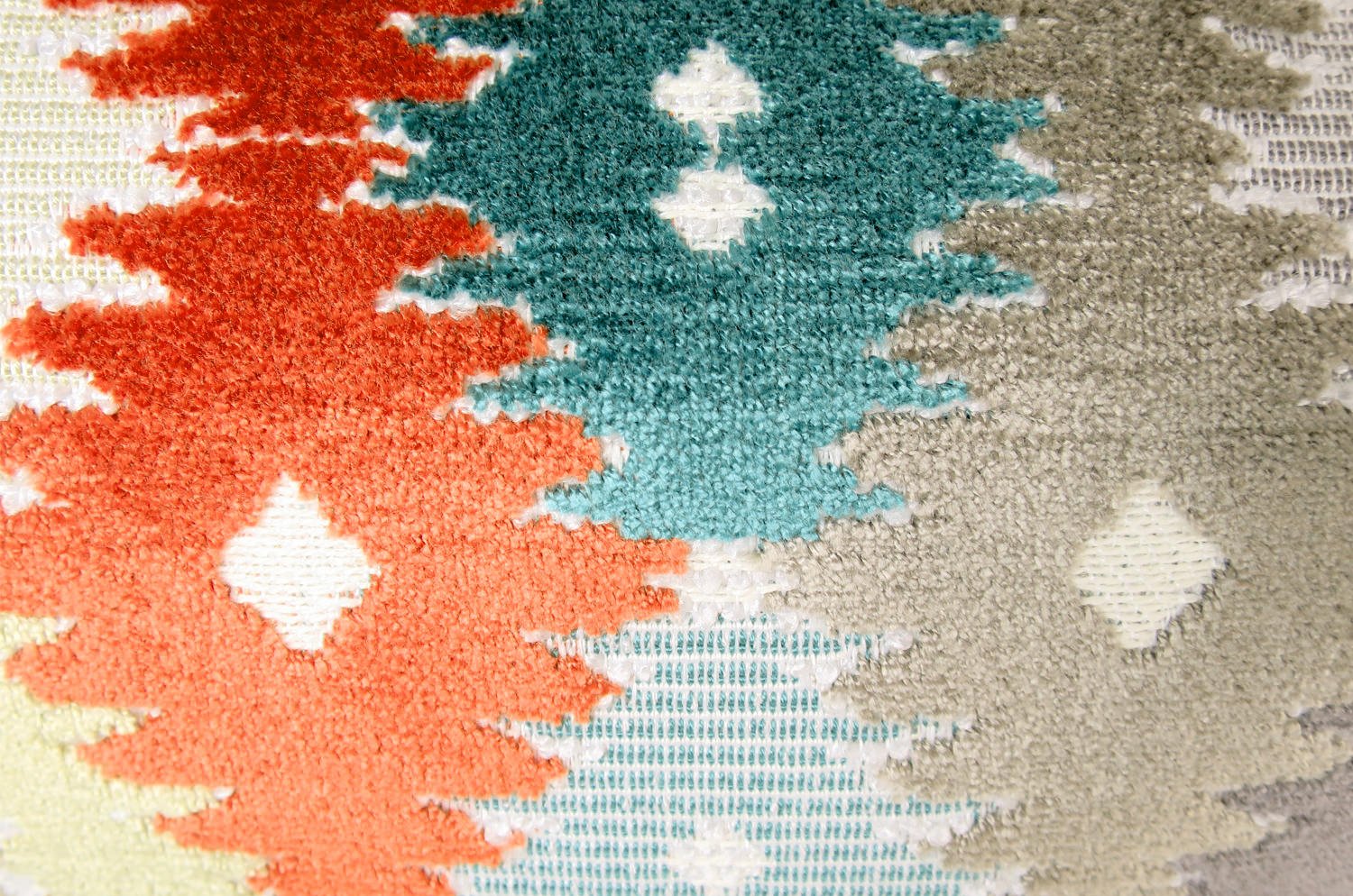 The Bombay ボンベイ ジャガード ベルベット クッションカバー (Foret) 45×45cm - HOUSE OF JAPAN Shop