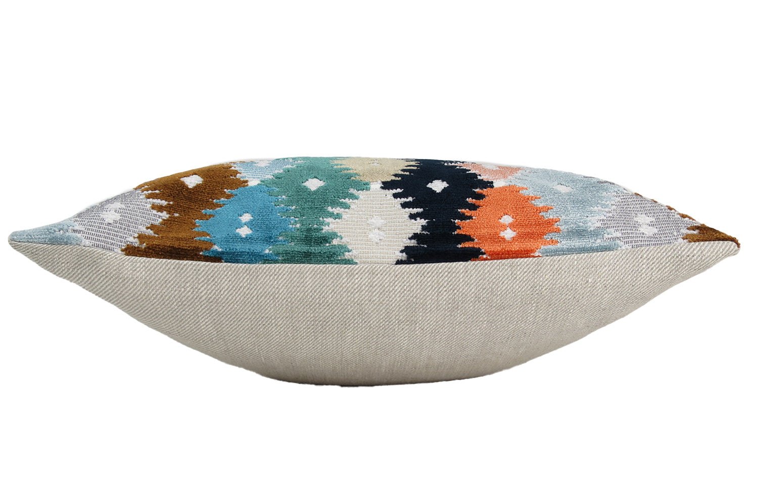 The Bombay ボンベイ ジャガード ベルベット クッションカバー (Ocean) 45×45cm - HOUSE OF JAPAN Shop