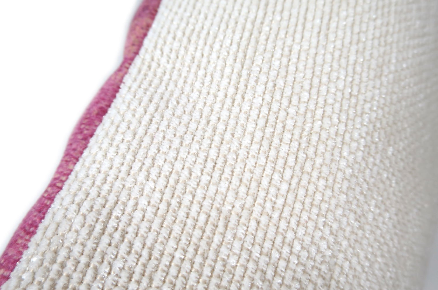 The Bordeaux Fluid スペイン製 起毛スエード調 クッション ボルドー 50×30cm 中材付 - HOUSE OF JAPAN Shop