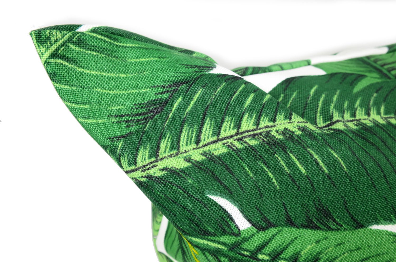 The Botanical Outdoor&Indoor fabric ボタニカルBanana Leaf 撥水クッション 45×30cm 中材付 - HOUSE OF JAPAN Shop