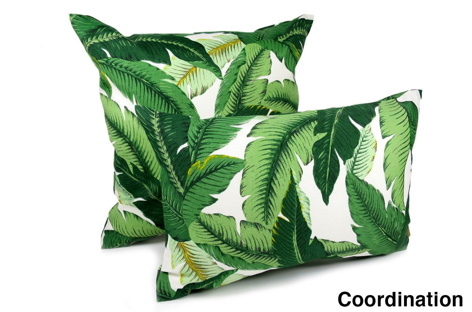 The Botanical Outdoor&Indoor fabric ボタニカル Banana Leaf 撥水クッションカバー 45×45cm - HOUSE OF JAPAN Shop