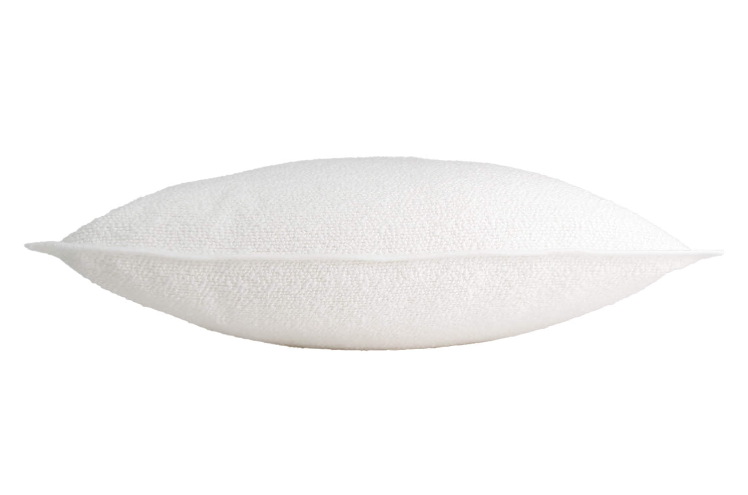 The Bouclette フランス製 ブークレ フレーム クッションカバー (blanc) 45×45cm - HOUSE OF JAPAN Shop