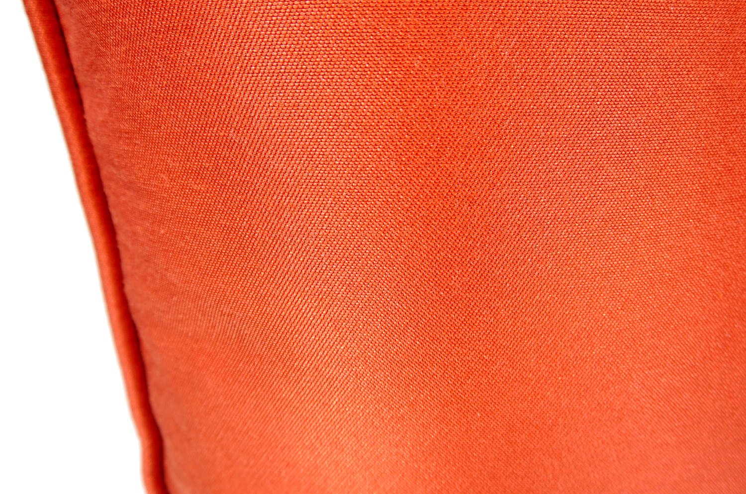 The Brick Orange ジムトンプソンファブリック パイピングクッションカバー オレンジ 45×45cm - HOUSE OF JAPAN Shop