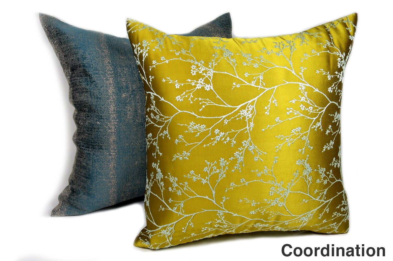 The CAMENGO QUIETUDE カメンゴ クッションカバー SafranYellow 40×40cm - HOUSE OF JAPAN Shop