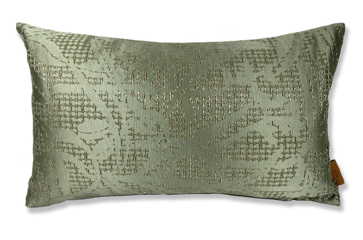 The CARACAS アルマーニカーザ カラカス クッション (セージグリーン) 50×30cm 中材付 - HOUSE OF JAPAN Shop