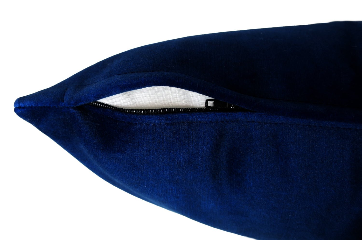 The CASAMANCE カサマンス ニット・ベルベット クッション(ネイビー) 45×30cm 中材付 - HOUSE OF JAPAN Shop