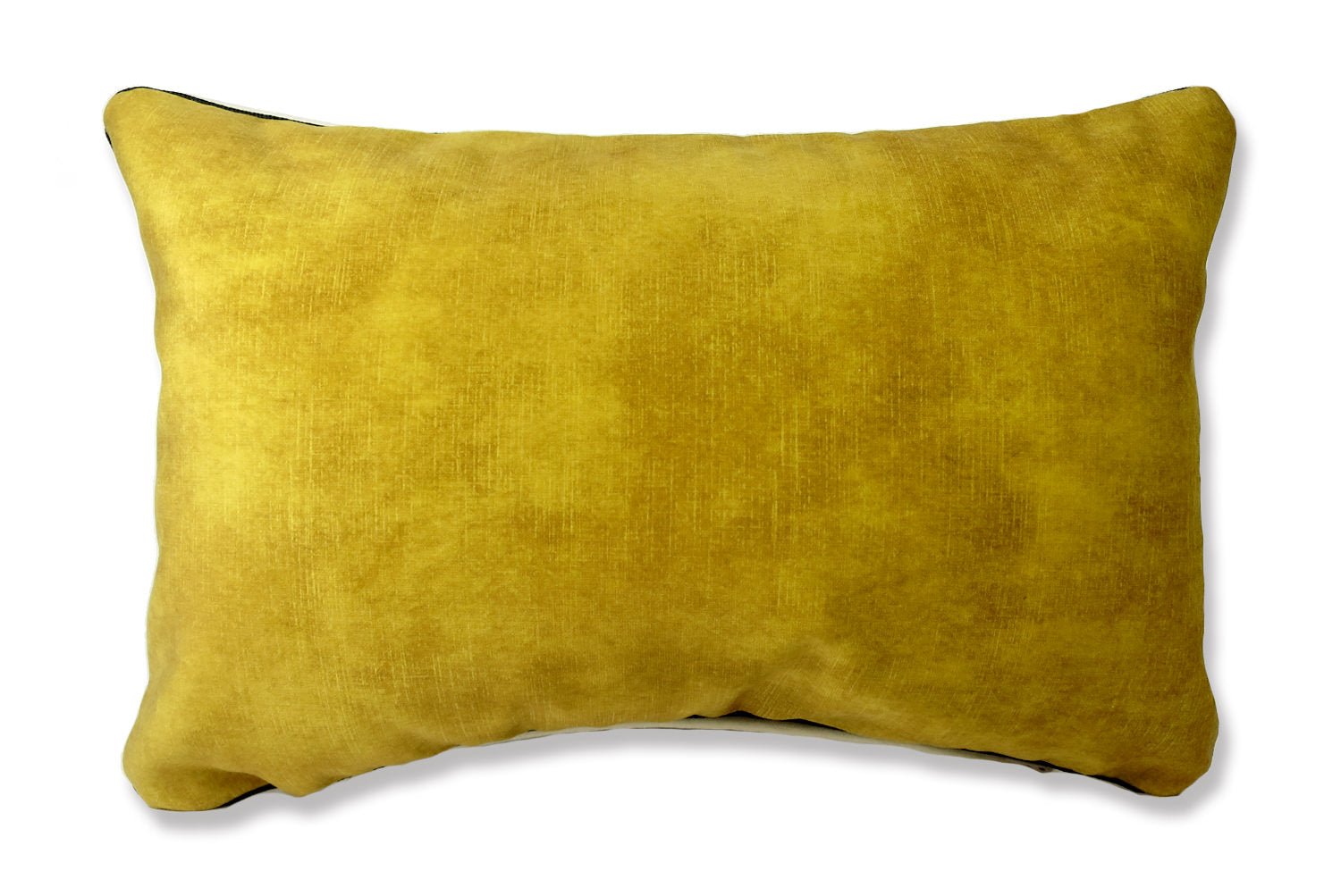 The CASAMANCE カサマンス ニット・ベルベット ツートンクッション (ハニー&クリーム) 45×30cm 中材付 - HOUSE OF JAPAN Shop