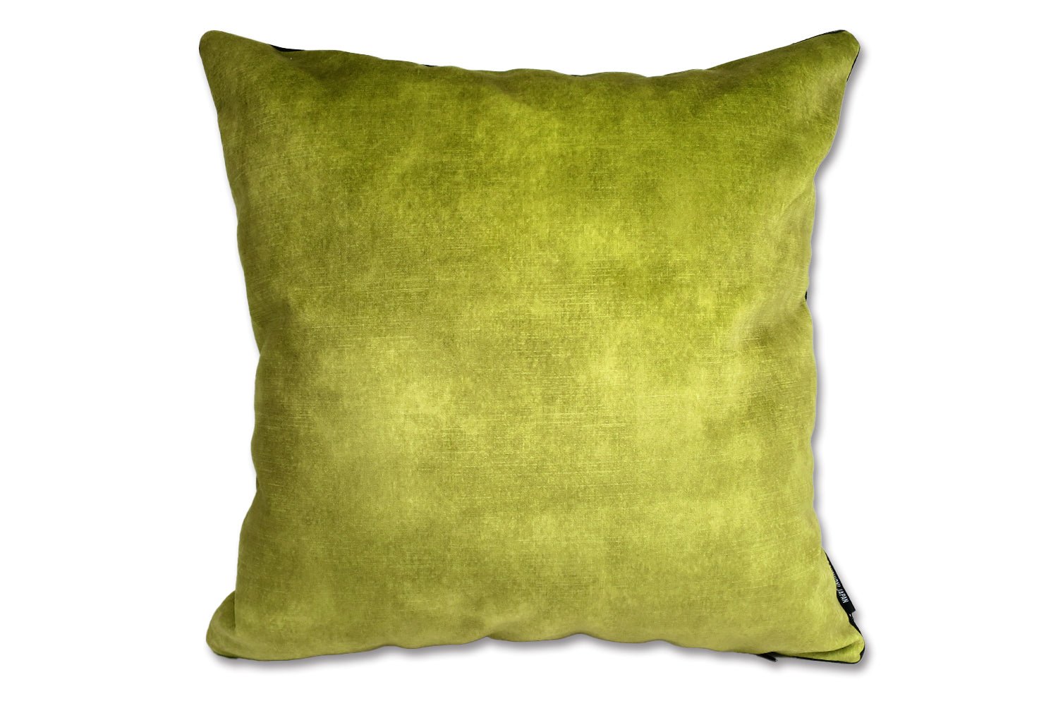 The CASAMANCE カサマンス ニット・ベルベット ツートンクッションカバー (セージ&アイボリー) 45×45cm - HOUSE OF JAPAN Shop