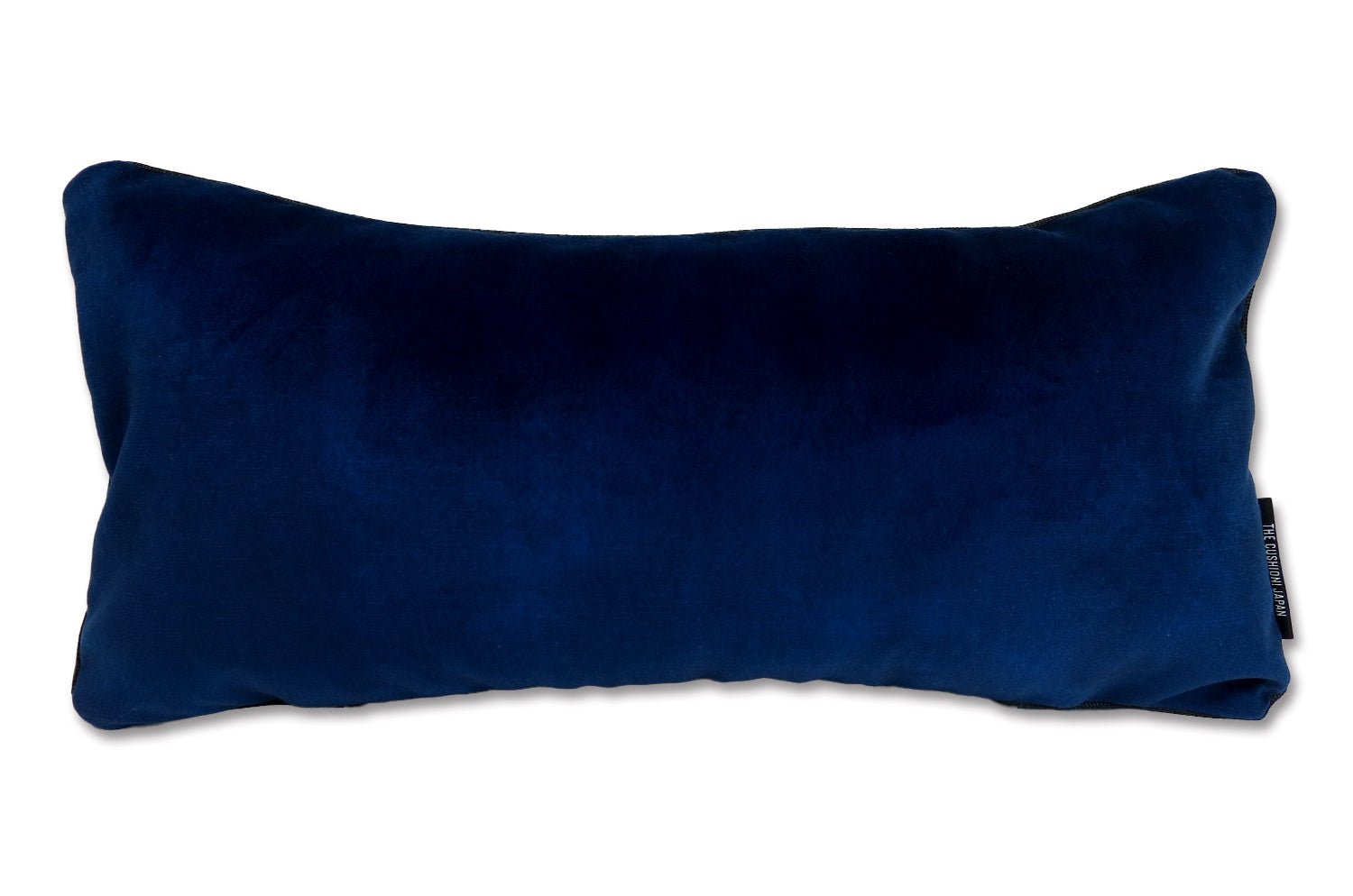 The CASAMANCE カサマンス ニット・ベルベット クッション (ミッドナイトブルー) 50×24cm 中材付 - HOUSE OF JAPAN Shop