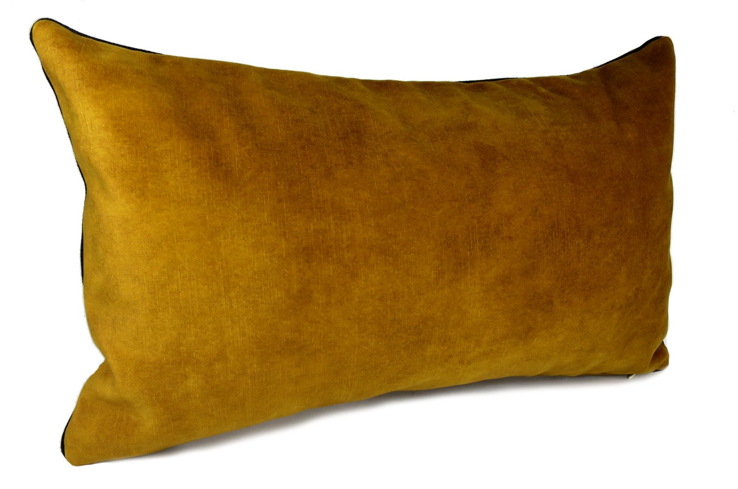 The CASAMANCE カサマンス ニット・ベルベット クッション (キャメル) 50×30cm 中材付 - HOUSE OF JAPAN Shop