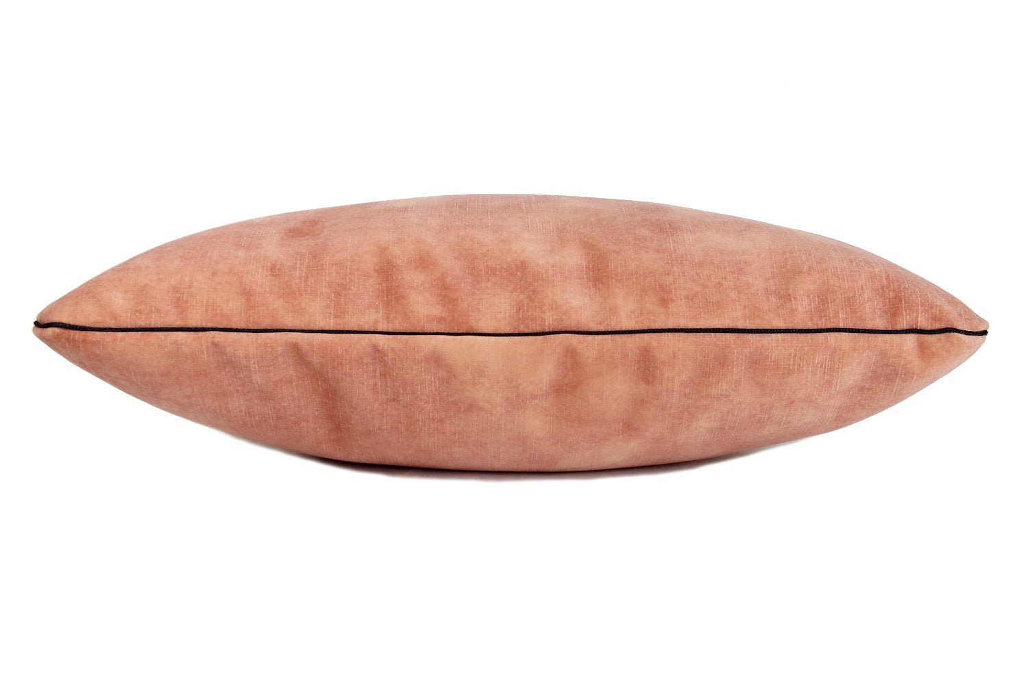 The CASAMANCE カサマンス ニット・ベルベットクッション (ピーチ) 50×30cm 中材付 - HOUSE OF JAPAN Shop