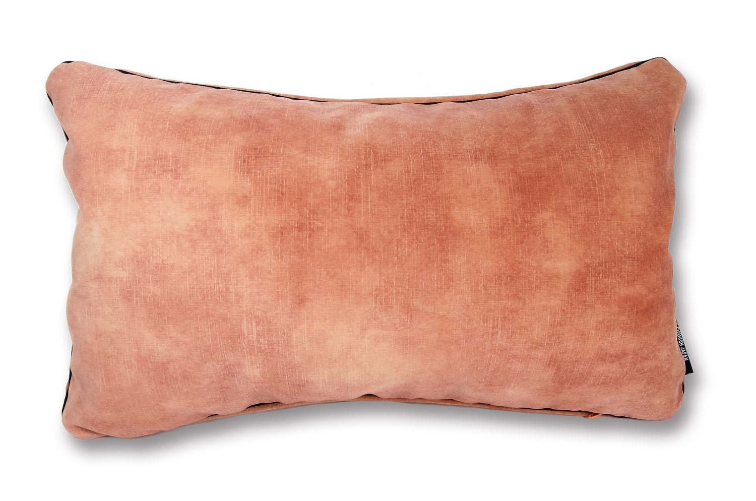 The CASAMANCE カサマンス ニット・ベルベットクッション (ピーチ) 50×30cm 中材付 - HOUSE OF JAPAN Shop