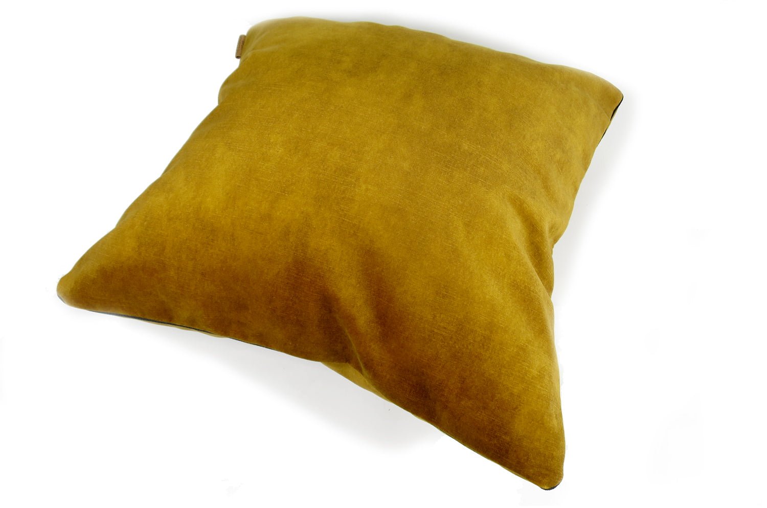 The CASAMANCE カサマンス ニットベルベット クッションカバー キャメル 50×50cm - HOUSE OF JAPAN Shop