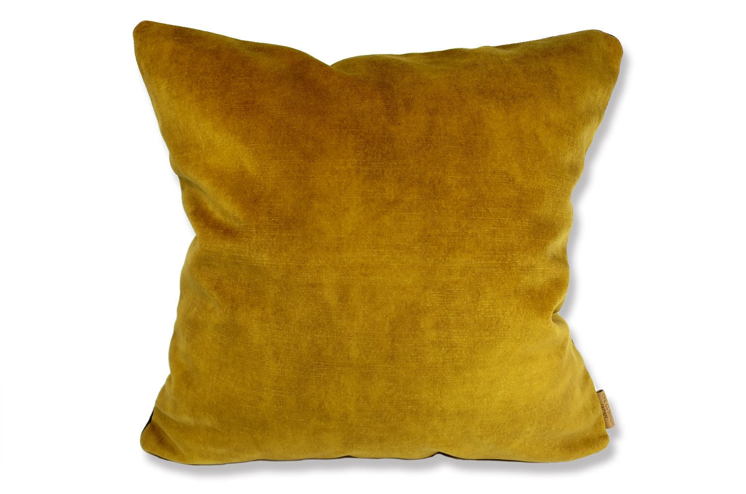 The CASAMANCE カサマンス ニットベルベット クッションカバー キャメル 50×50cm - HOUSE OF JAPAN Shop