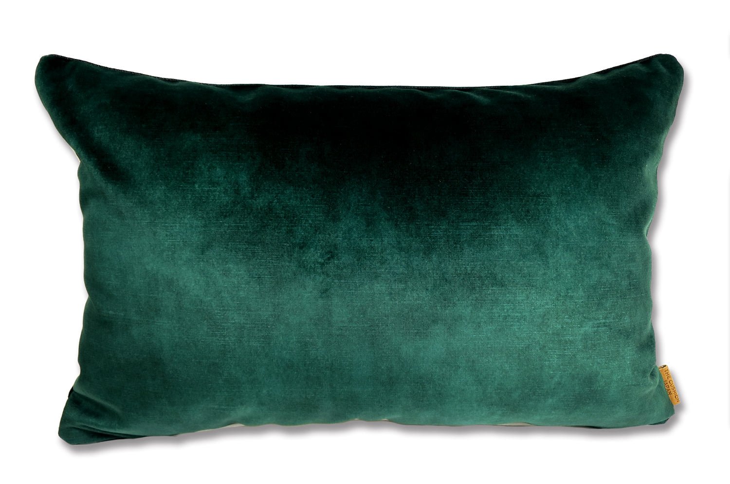 The CASAMANCE カサマンス ニット・ベルベットクッション (ファーグリーン&アイボリー) 60×40cm 中材付 - HOUSE OF JAPAN Shop