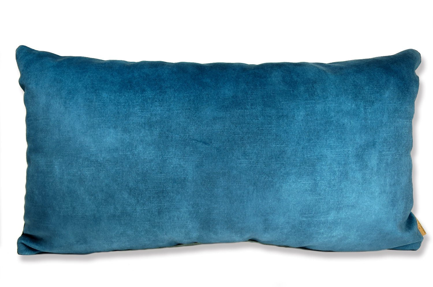 The CASAMANCE カサマンス ニットベルベットクッション BLEU TOPAZE & VERT DE GRIS 66×38cm 中材付 - HOUSE OF JAPAN Shop
