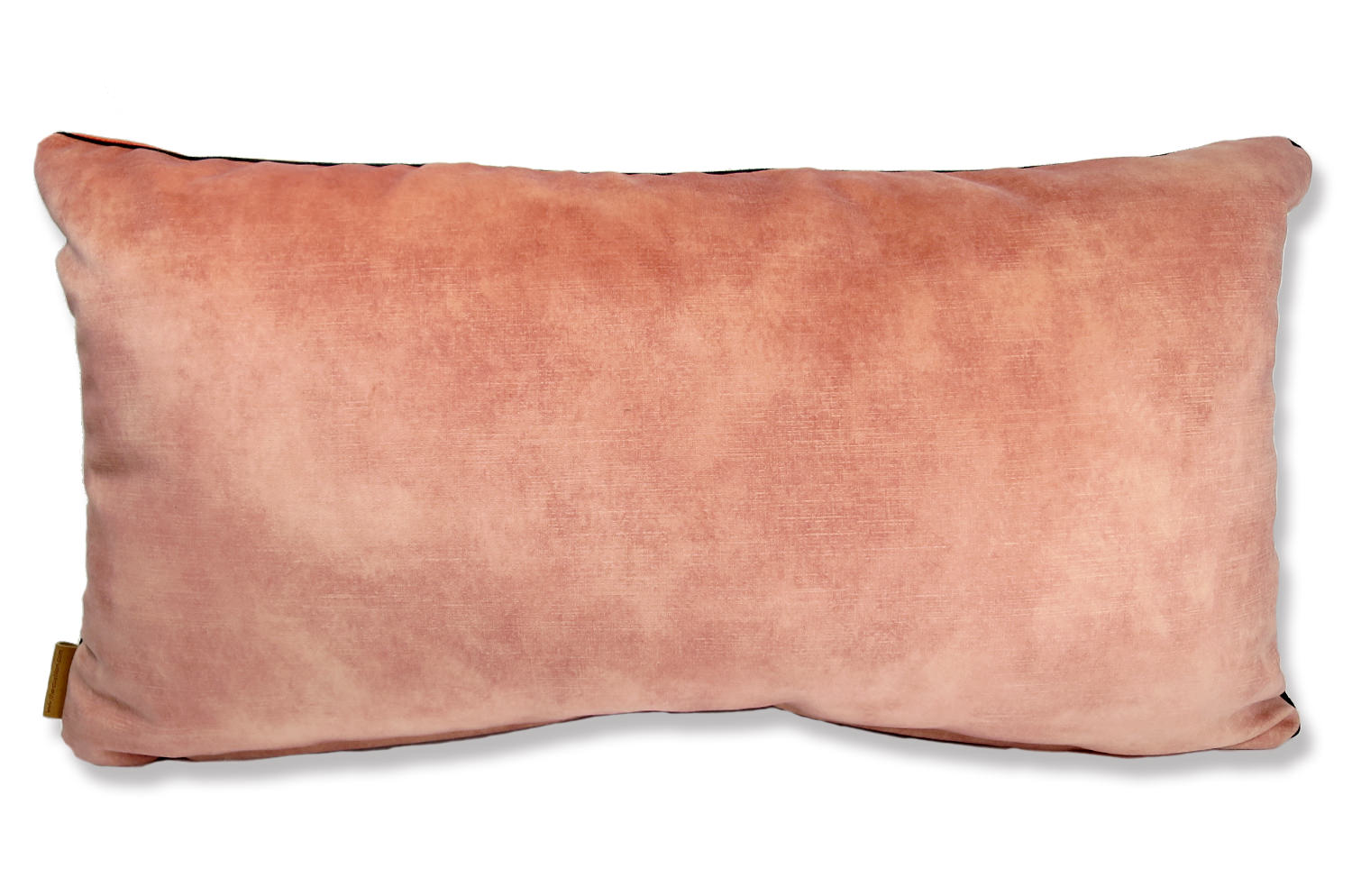 The CASAMANCE カサマンス ニットベルベットクッション ORANGE & ROSE BLUSH 66×38cm 中材付 - HOUSE OF JAPAN Shop