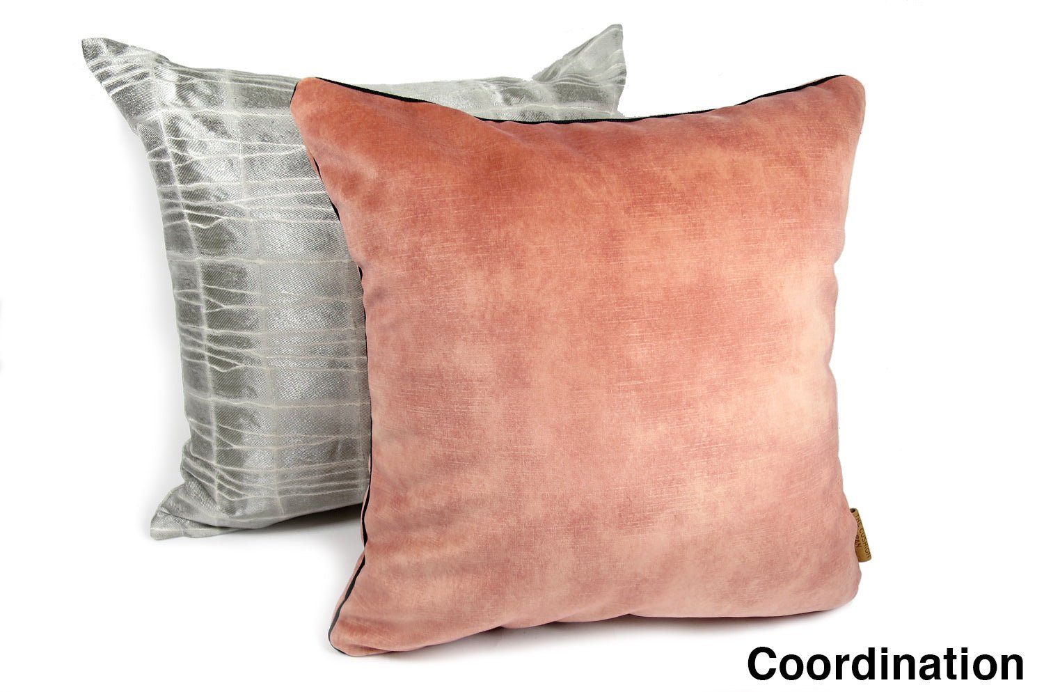 The CASAMANCE カサマンス ニットベルベットクッションカバー RoseBlush 40×40cm - HOUSE OF JAPAN Shop