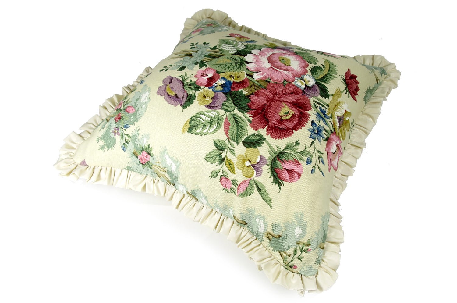 The Chatsworth by Sanderson チャッツワースの庭園 クッションカバー 45×45cm - HOUSE OF JAPAN Shop