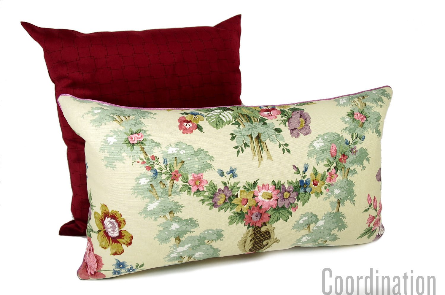 The Chatsworth by Sanderson チャッツワースの庭園 クッション 60×35cm 中材付 - HOUSE OF JAPAN Shop