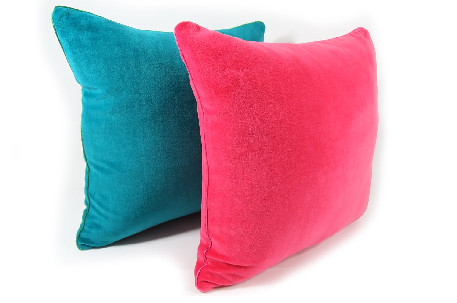 The Cherry Pink Velour コットンベロアクッションカバー チェリーピンク 45×45cm - HOUSE OF JAPAN Shop