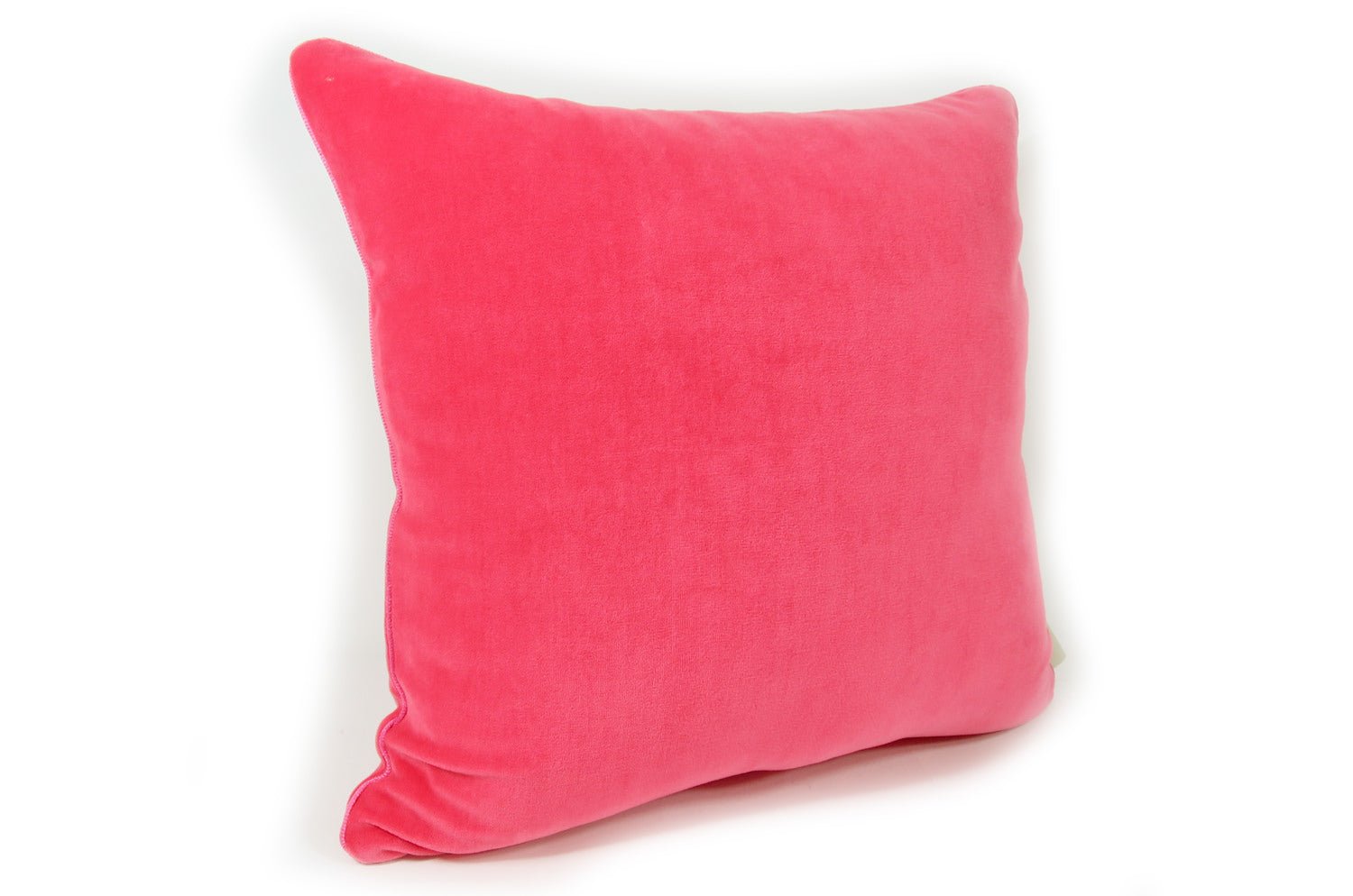 The Cherry Pink Velour コットンベロアクッションカバー チェリーピンク 45×45cm - HOUSE OF JAPAN Shop