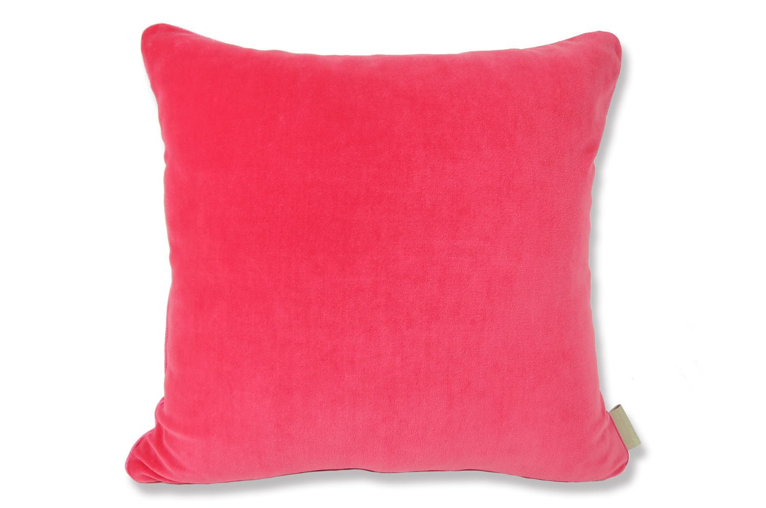 The Cherry Pink Velour コットンベロアクッションカバー チェリーピンク 45×45cm - HOUSE OF JAPAN Shop