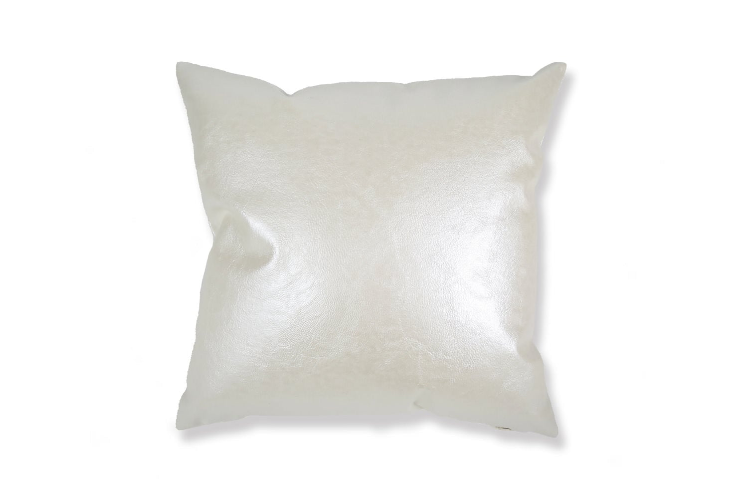 The Chibi Smile チビスマイル キュートゴールドスマイル 『ニコフェイス®』刺繍クッション まつ毛スワロフスキー ホワイト 34×34cm 中材付 - HOUSE OF JAPAN Shop