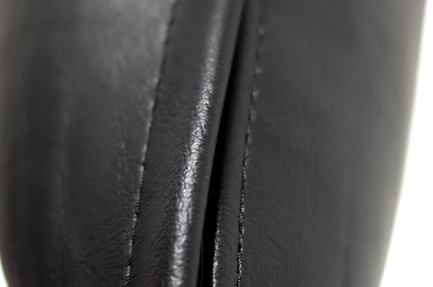 The Chibi Smile チビスマイル ブラック 『ニコフェイス®』刺繍クッション ブラック 34×34cm 中材付 - HOUSE OF JAPAN Shop