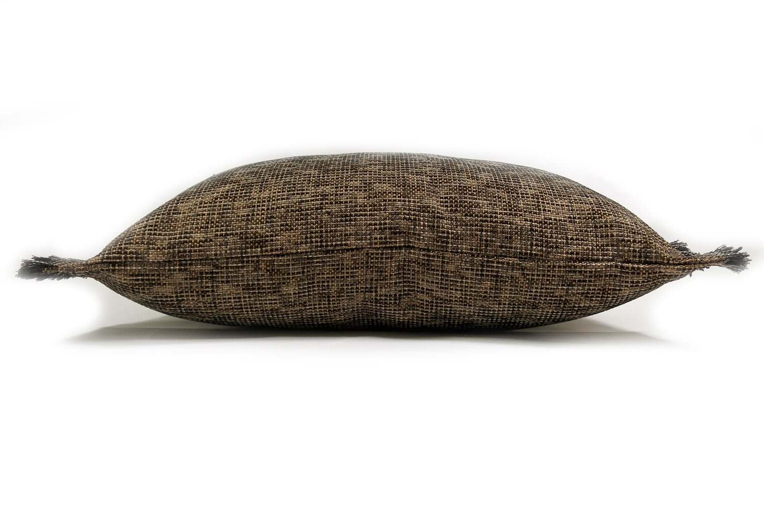 The Chieftain フィスバ ざっくり 横長 フリンジ クッション 60(68)×40cm 中材付 - HOUSE OF JAPAN Shop