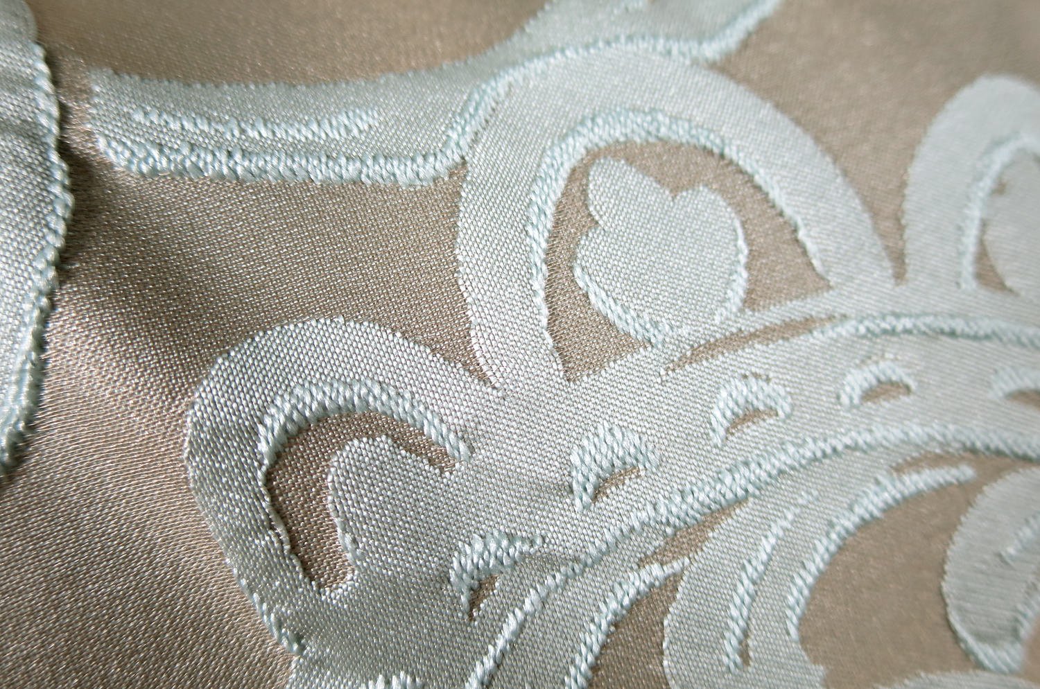 The Classic paisley クラシックペーズリー柄 クッションカバー スカイブルー×カーキ 50×50cm - HOUSE OF JAPAN Shop