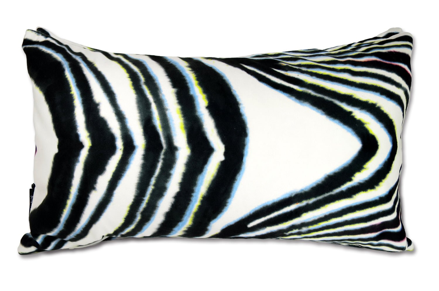 The Color Marble スペイン製起毛スエードタッチ カラーマーブルクッション 50×30cm 中材付 - HOUSE OF JAPAN Shop