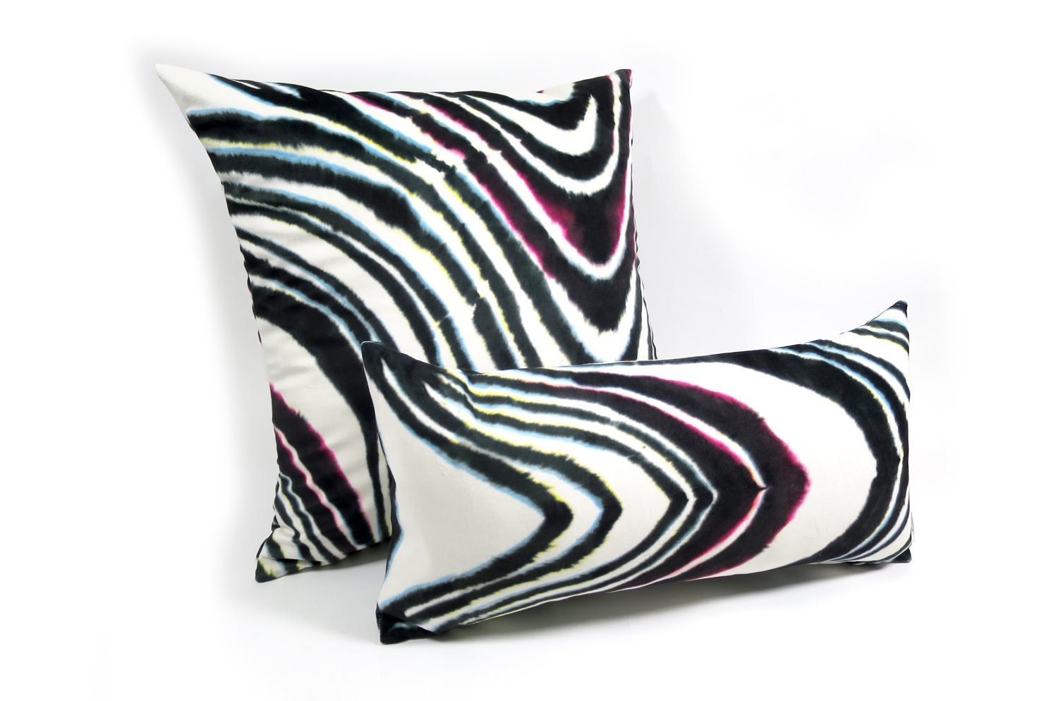 The Color Marble スペイン製起毛スエードタッチ カラーマーブルクッションカバー 50×50cm - HOUSE OF JAPAN Shop