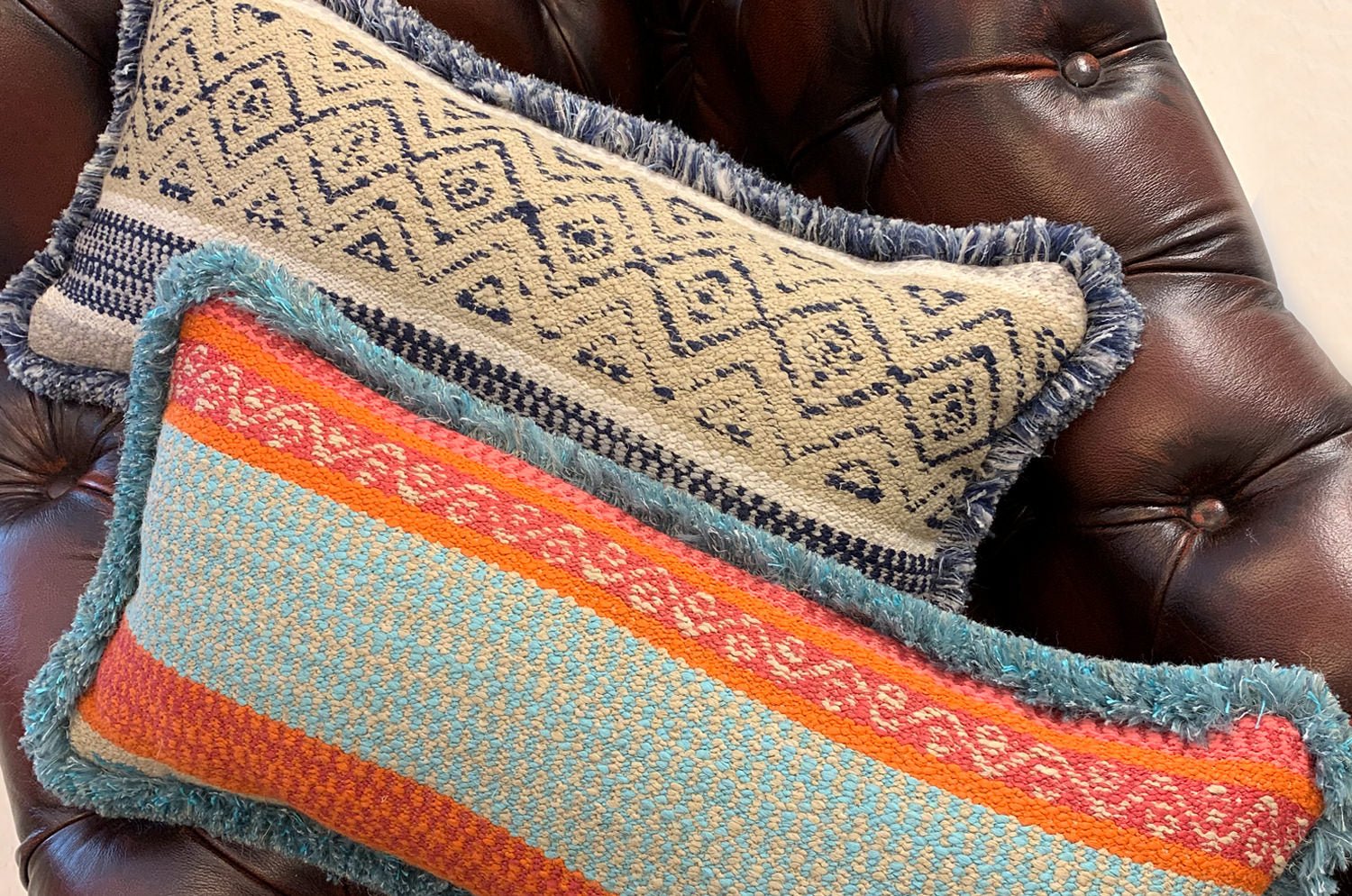 The CONDOR Pampas Indigo Cocktail Moscow Mule アンドリューマーチン クッション 61×28cm 中材付 - HOUSE OF JAPAN Shop