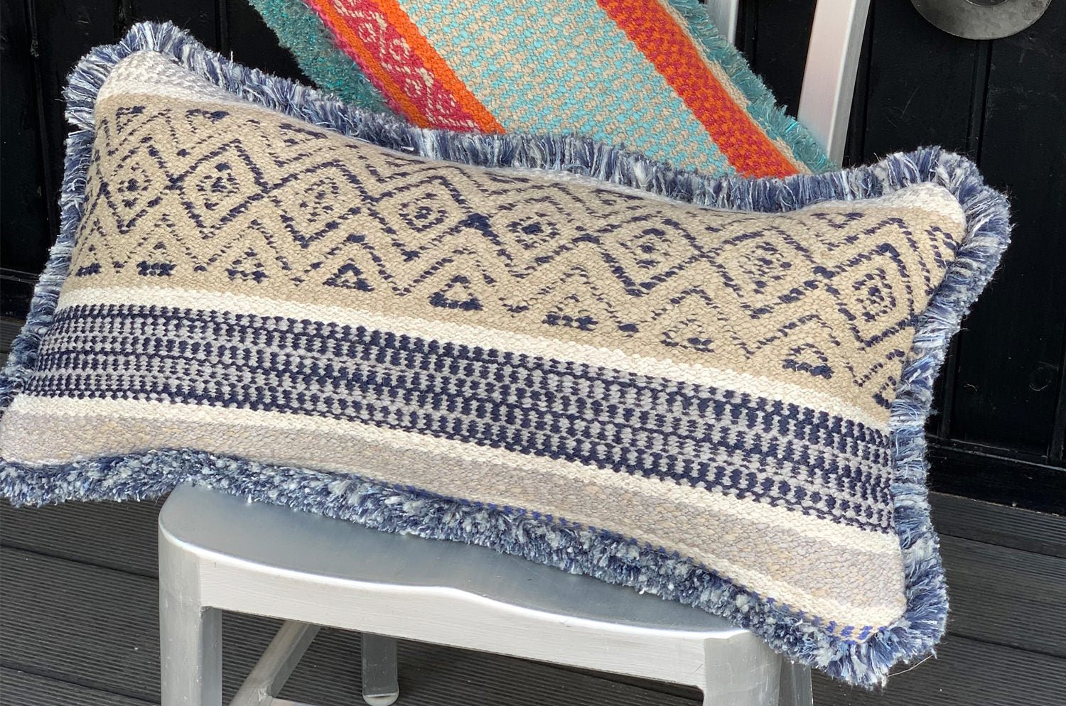 The CONDOR Pampas Indigo Cocktail Moscow Mule アンドリューマーチン クッション 61×28cm 中材付 - HOUSE OF JAPAN Shop