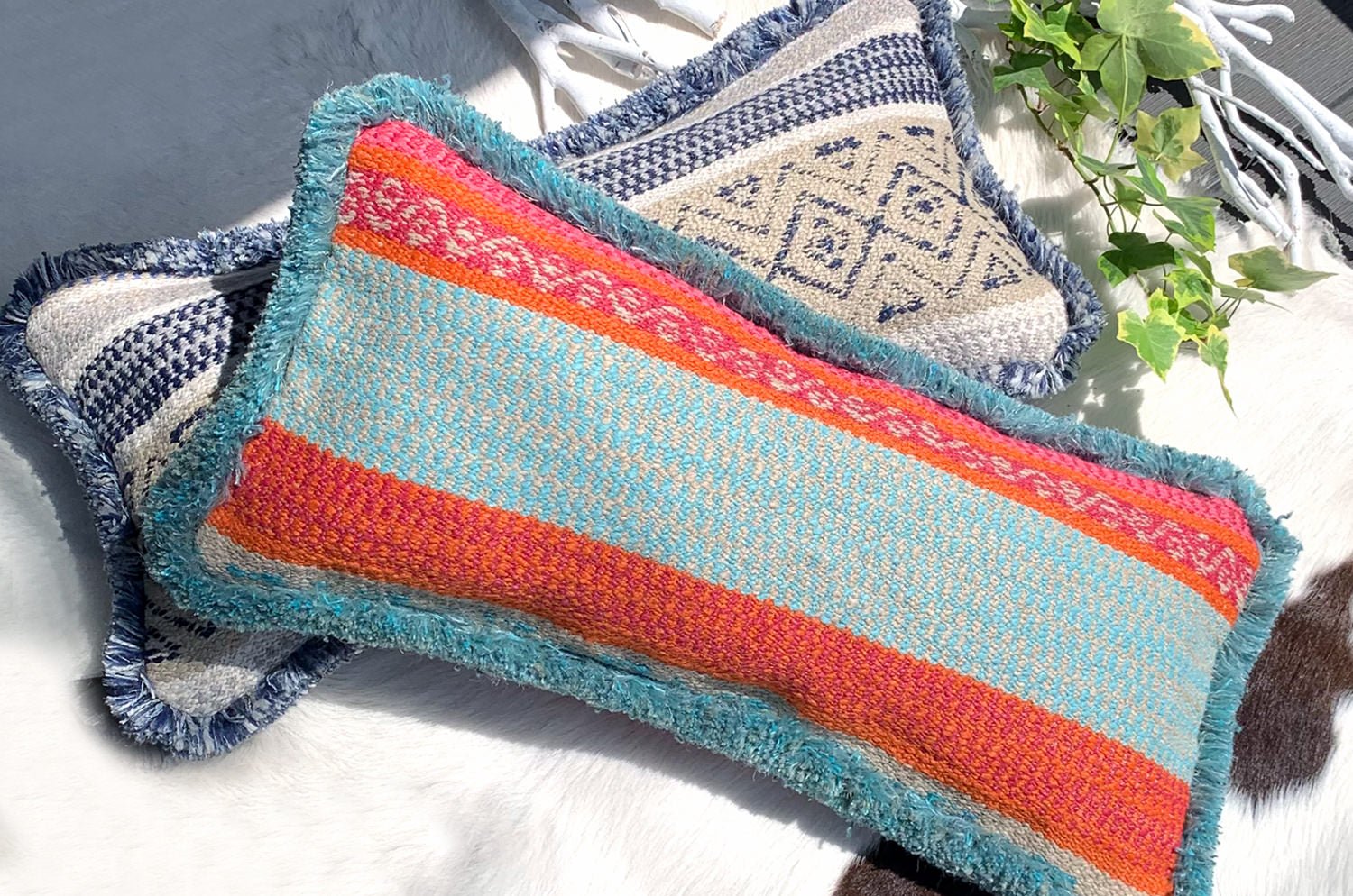 The CONDOR Pampas Indigo Cocktail Moscow Mule アンドリューマーチン クッション 61×28cm 中材付 - HOUSE OF JAPAN Shop