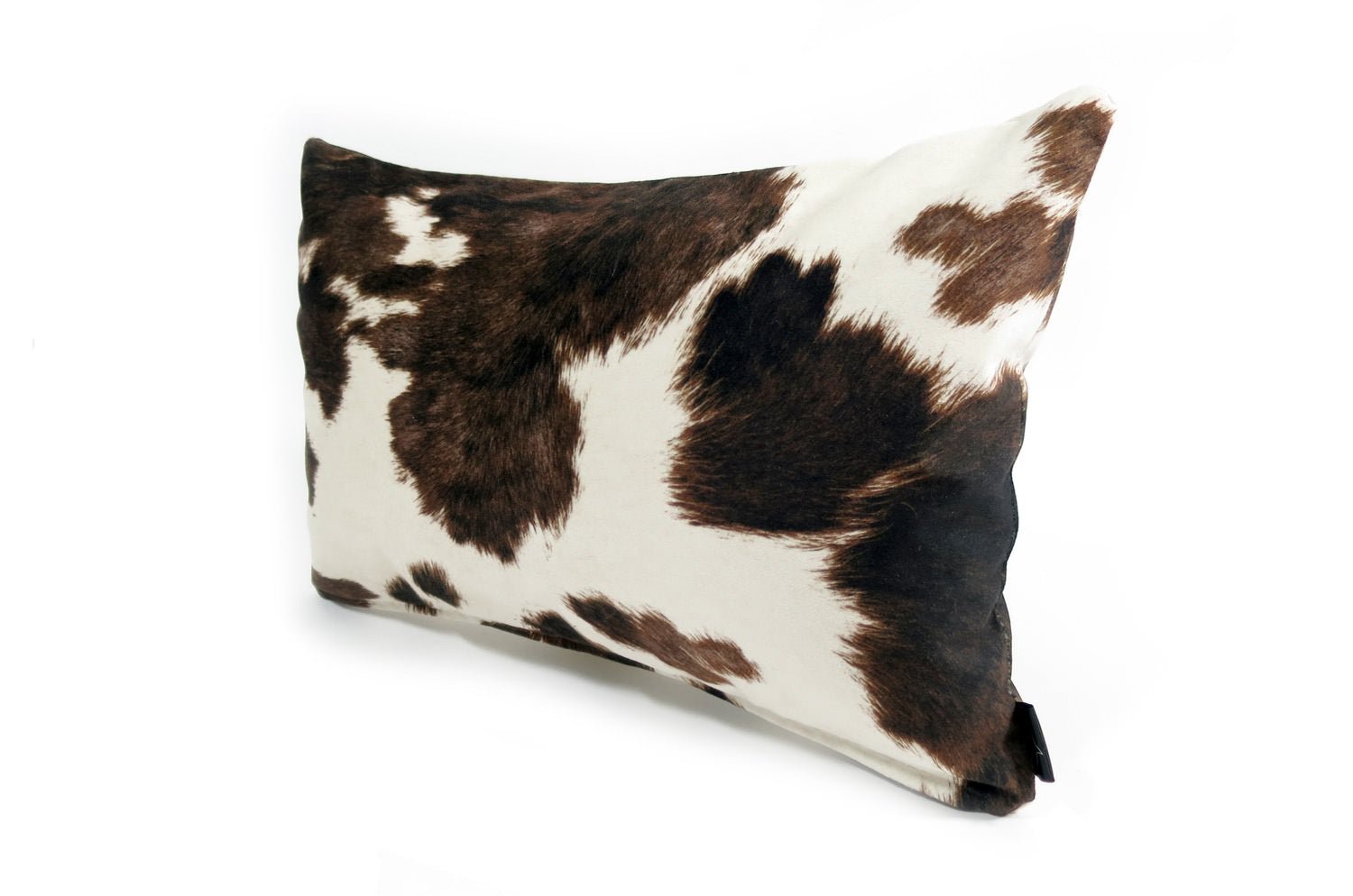 The Cow スペイン製起毛スエードタッチ 牛柄クッション ブラウン 45×30cm 中材付 - HOUSE OF JAPAN Shop