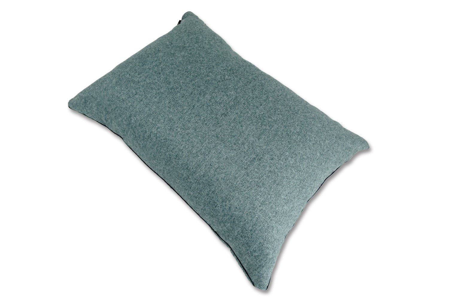 The Croce ソフト起毛タッチ パイピング横長クッション (モスグリーン) 50×35cm 中材付 - HOUSE OF JAPAN Shop