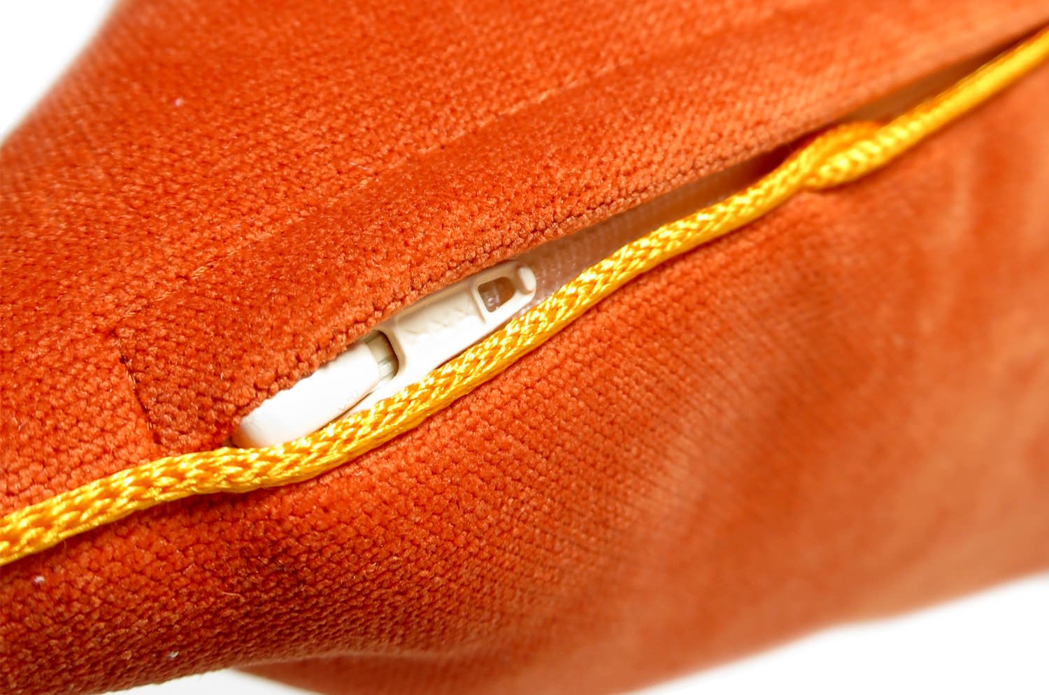 The Cute Velvet キュートベルベット クッションカバー マンダリンオレンジ 45×45cm - HOUSE OF JAPAN Shop