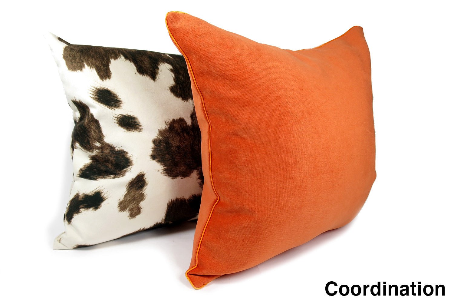 The Cute Velvet キュートベルベット クッションカバー マンダリンオレンジ 45×45cm - HOUSE OF JAPAN Shop