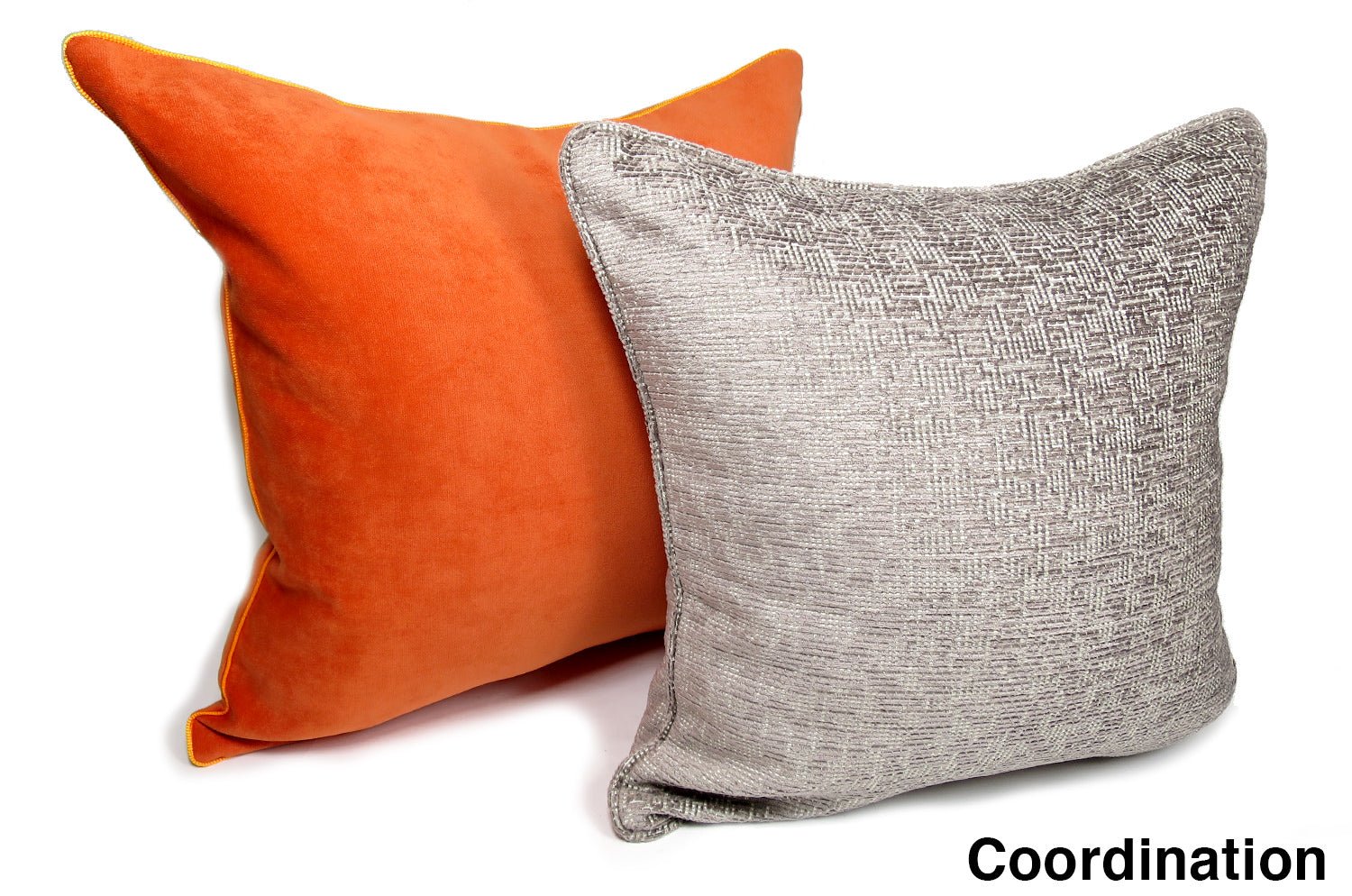 The Cute Velvet キュートベルベット クッションカバー マンダリンオレンジ 45×45cm - HOUSE OF JAPAN Shop