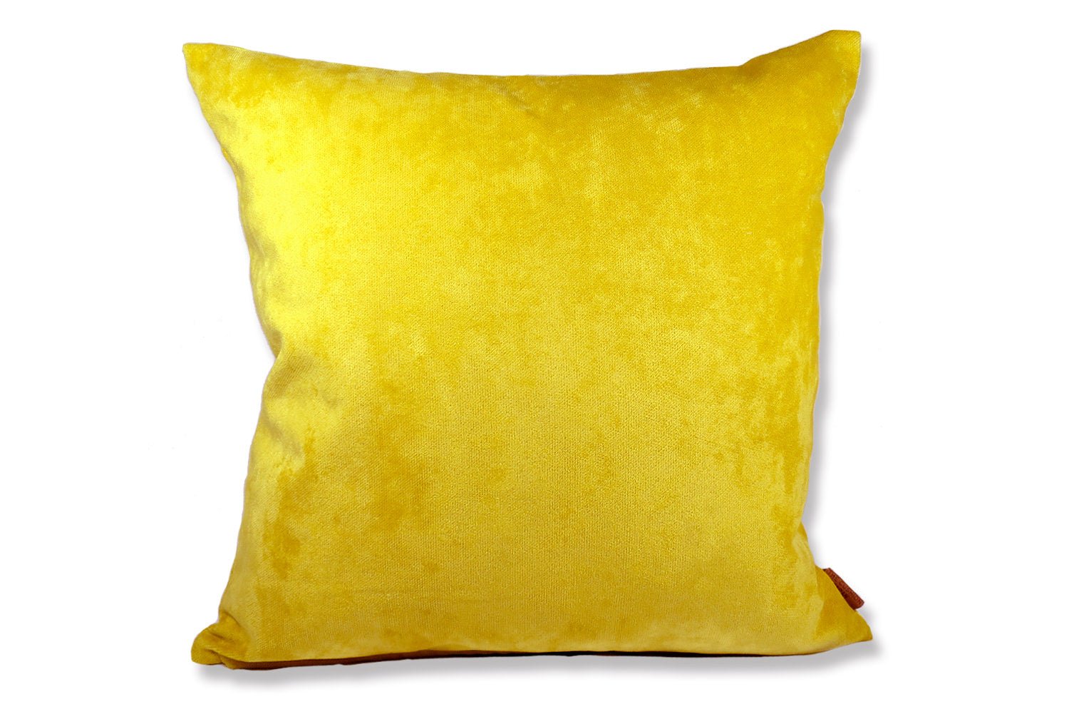 The Cute Velvet キュートベルベットクッションカバー イエロー 50×50cm - HOUSE OF JAPAN Shop