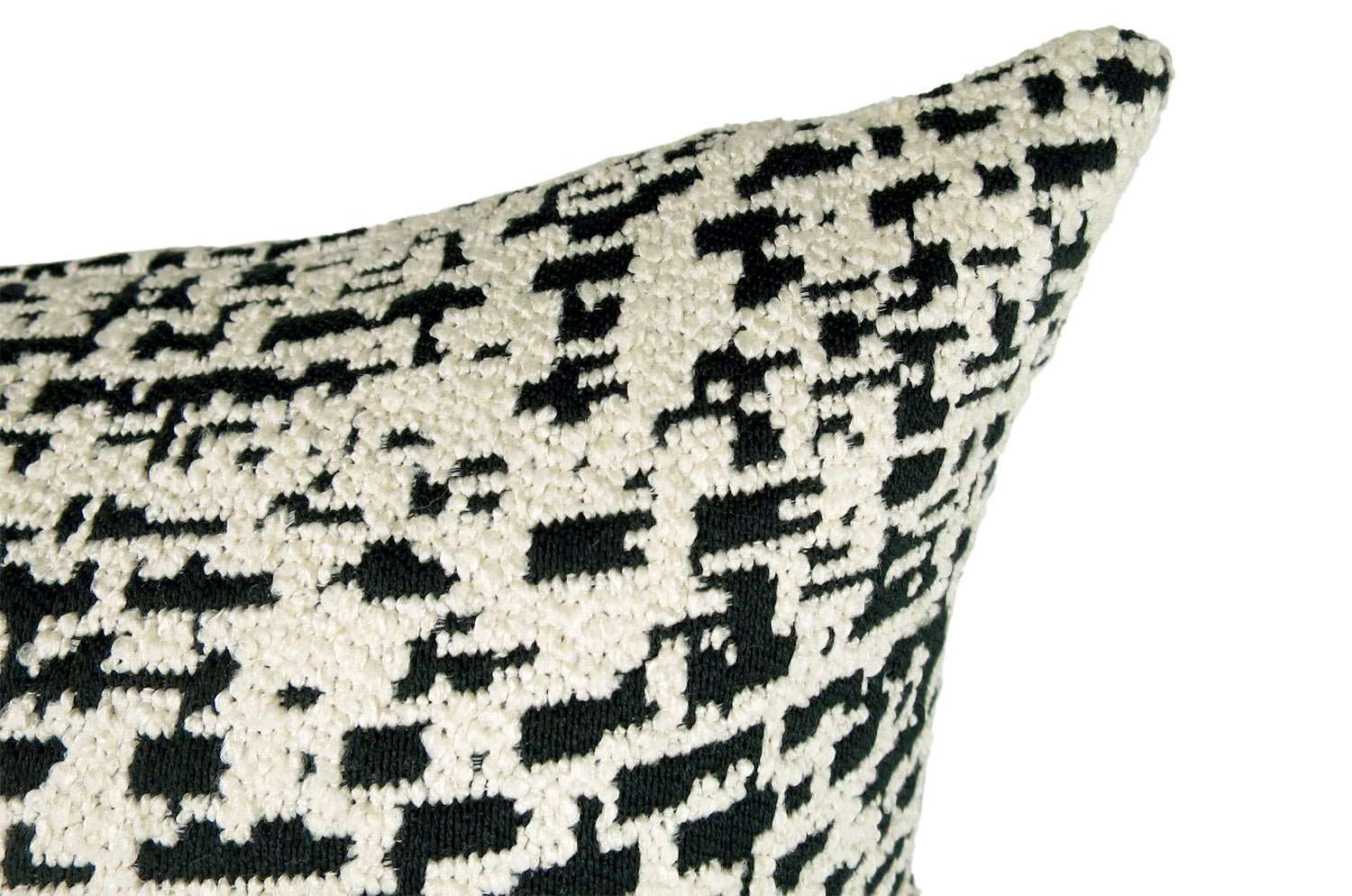 The DOTS ドット フレンチジャカード クッション (ノワール) 45×30cm 中材付 - HOUSE OF JAPAN Shop