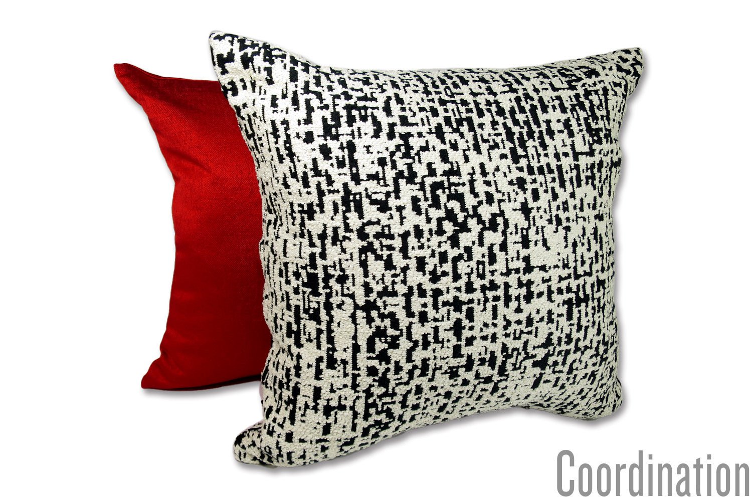 The DOTS ドット フレンチジャガード クッションカバー (ノワール) 45×45cm - HOUSE OF JAPAN Shop