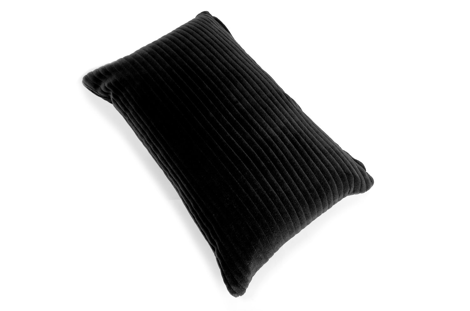 The EDGEMONT CORDUROY BLACK ラルフローレンファブリック コーデュロイクッション (ブラック) 48×30cm 中材付 - HOUSE OF JAPAN Shop