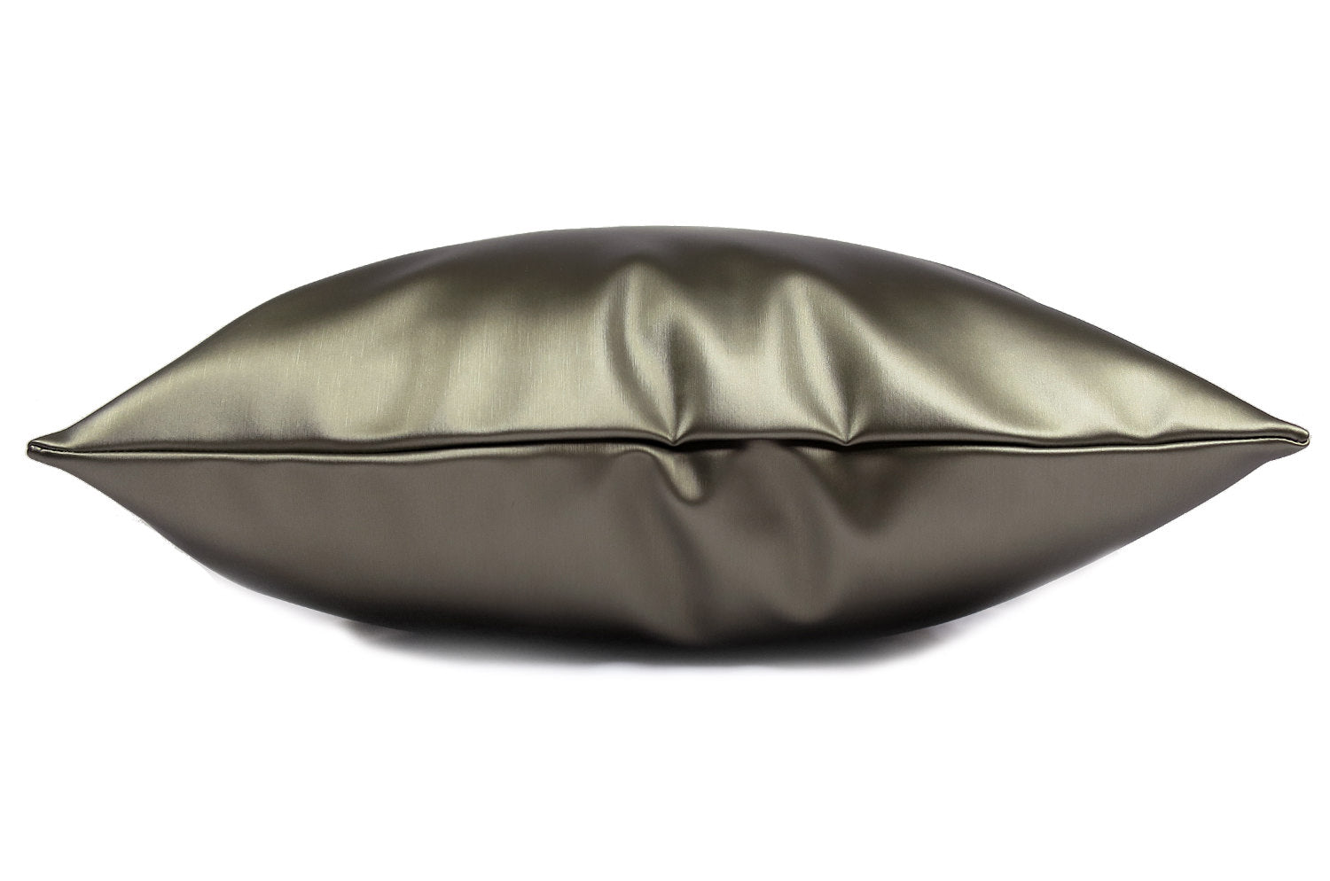 The FARO アルマーニカーザ ファロ レザークッションカバー(Nickel グレー) 40×40cm - HOUSE OF JAPAN Shop