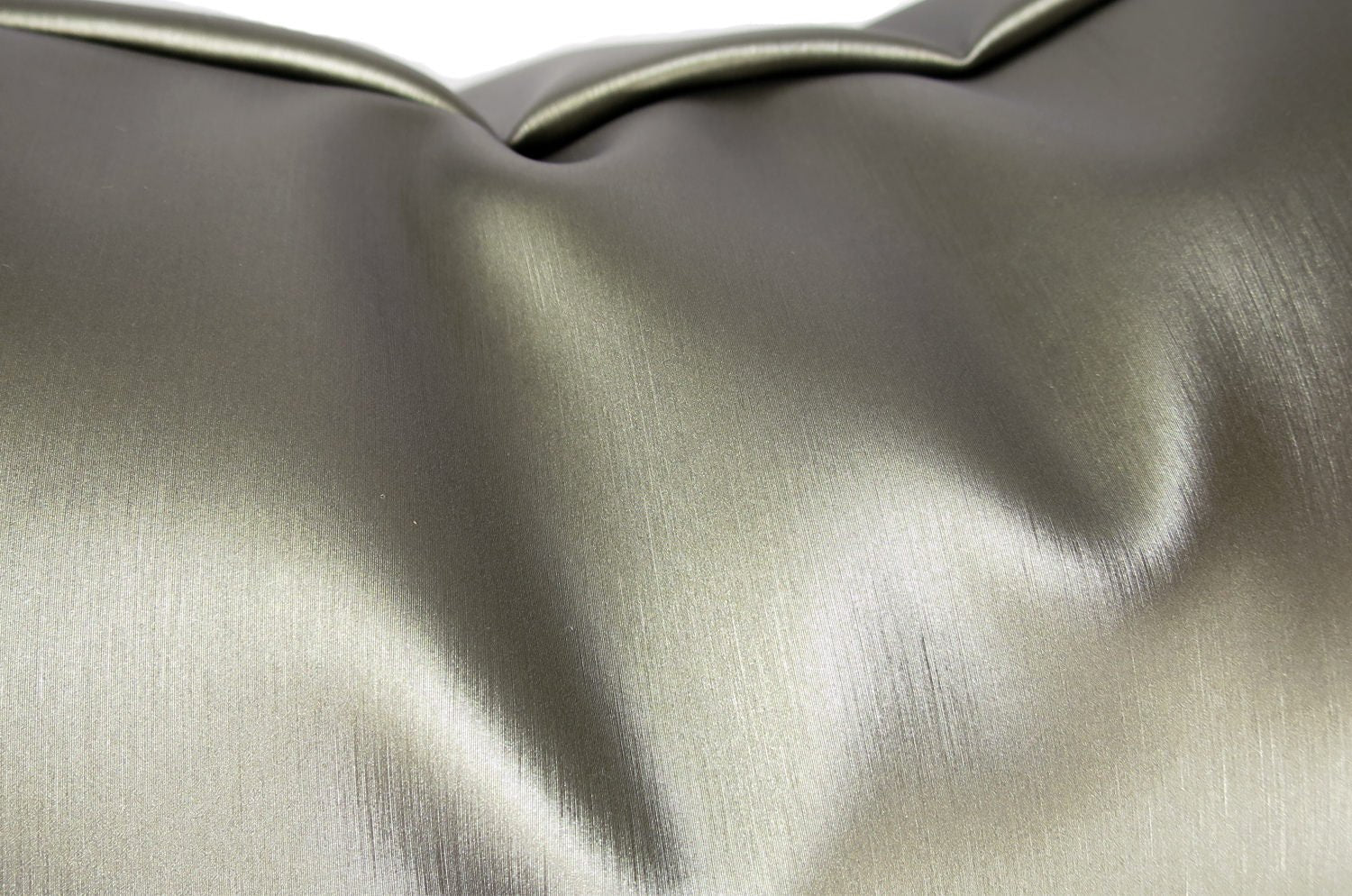 The FARO アルマーニカーザ ファロ レザークッションカバー(Nickel グレー) 45×45cm - HOUSE OF JAPAN Shop