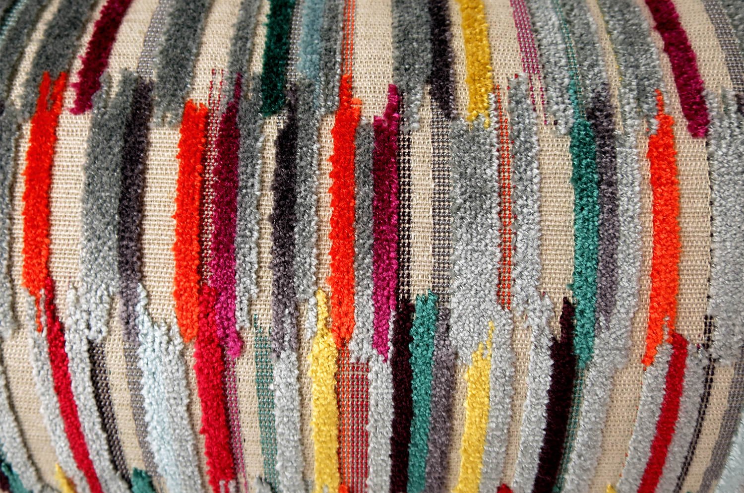 The FAST ファスト ベルベット&リネン 横長 クッション 65×33cm 中材付 - HOUSE OF JAPAN Shop